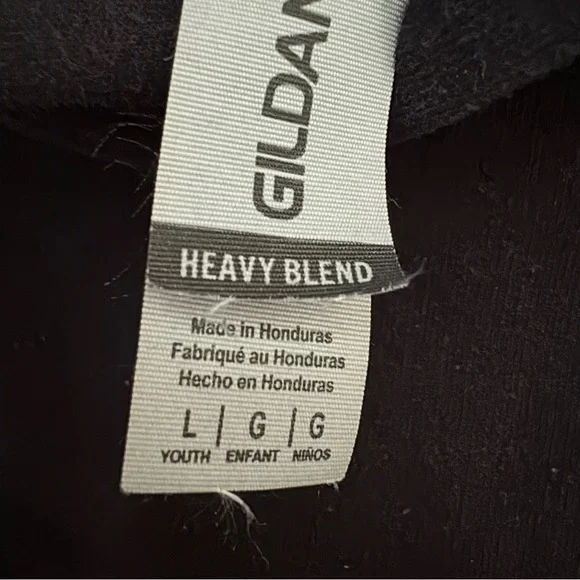 Messi 10 Inter Miami Youth Graphic Hoodie Large Black Cotton Blend - Picture 6 of 7